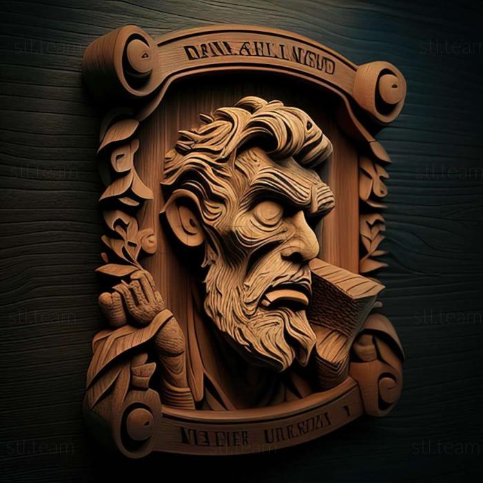 3D model The Secret of Monkey Island Special Edition game (STL)